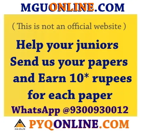 MGU University Papers